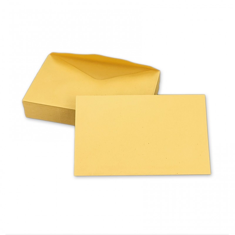 Enveloppes ELECTIONS 90x140 mm - jaune 80 g