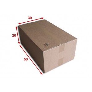 Boîtes en Carton Expédition & Stockage, Neutre sans logo - 40 x 40 x 12 cm  (Lot de 10) 