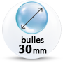 Bulles diamètre 30mm